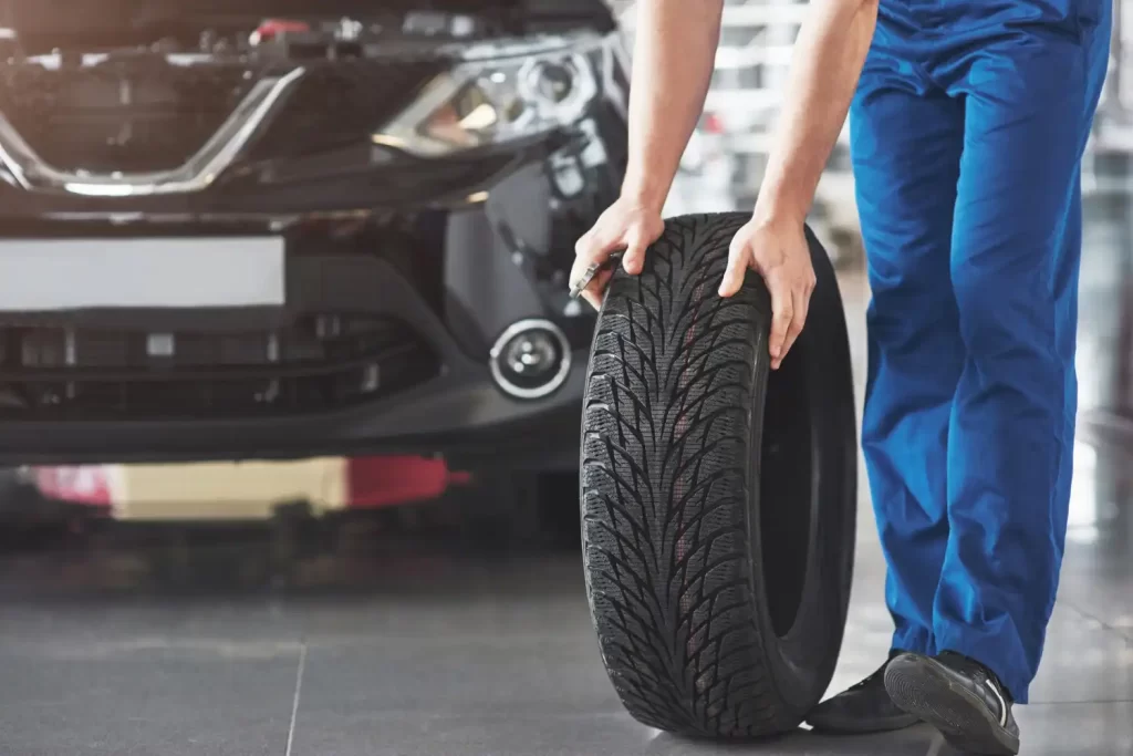 A new tire, Auto repair services