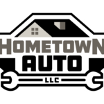 Hometown Auto LLC Logo Auto repair shop logo, Contact us